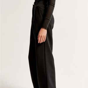 Abercrombie & Fitch Black Trousers